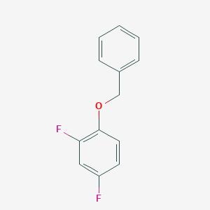 molecular formula C13H10F2O B174445 1-(Benzyloxy)-2,4-difluorobenzene CAS No. 152434-86-1