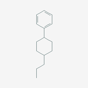 molecular formula C15H22 B174452 (4-Propylcyclohexyl)benzene CAS No. 177533-41-4