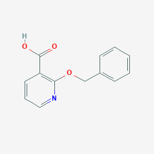molecular formula C13H11NO3 B174472 2-苯甲氧基烟酸 CAS No. 14178-18-8