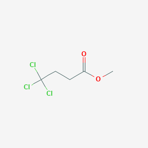 molecular formula C5H7Cl3O2 B174474 4,4,4-三氯丁酸甲酯 CAS No. 19376-57-9