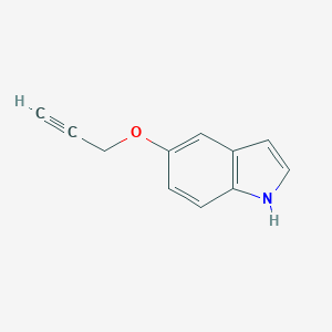 B174494 5-(Propargyloxy)-1H-indole CAS No. 153969-91-6