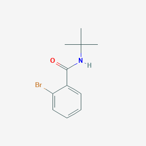 molecular formula C11H14BrNO B174502 N-叔丁基-2-溴苯甲酰胺 CAS No. 168265-57-4