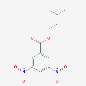 molecular formula C12H14N2O6 B174510 Isopentyl 3,5-dinitrobenzoate CAS No. 10574-12-6