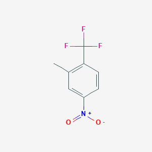 molecular formula C8H6F3NO2 B174539 2-Methyl-4-nitrobenzotrifluoride CAS No. 1960-52-7