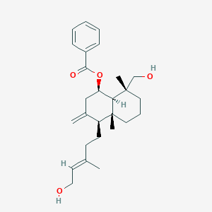molecular formula C27H38O4 B174570 Scoparinol 