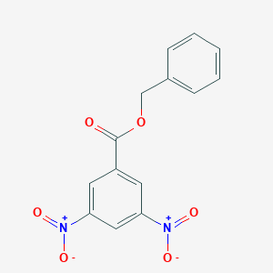 molecular formula C14H10N2O6 B174593 3,5-二硝基苯甲酸苄酯 CAS No. 10478-07-6