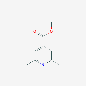molecular formula C9H11NO2 B174657 Methyl 2,6-dimethylisonicotinate CAS No. 142896-15-9