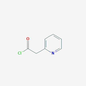 molecular formula C7H6ClNO B174658 2-(Pyridin-2-yl)acetyl chloride CAS No. 144659-13-2