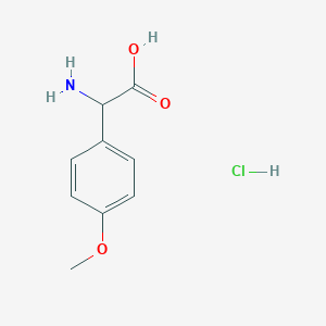2-Amino-2-(4-methoxyphenyl)acetic acid hydrochloride