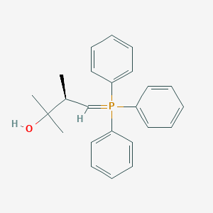 (3R)-2,3-Dimethyl-4-(triphenyl-lambda5-phosphanylidene)butan-2-ol