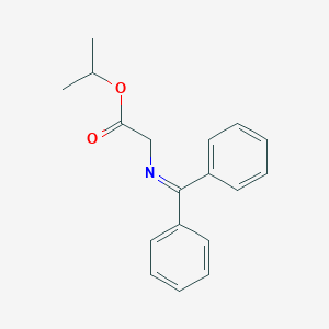 Glycine, N-(diphenylmethylene)-, 1-methylethyl ester