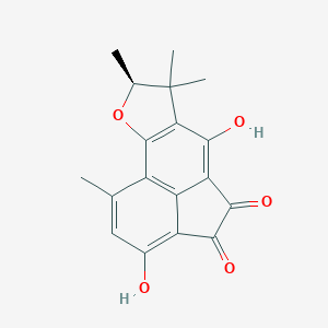 molecular formula C18H16O5 B017472 Sclerodione 
