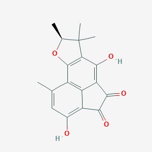 molecular formula C18H16O5 B017472 Sclerodione CAS No. 104855-19-8