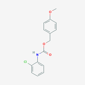 (4-methoxyphenyl)methyl N-(2-chlorophenyl)carbamate