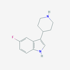 5-Fluoro-3-(piperidin-4-yl)-1H-indole