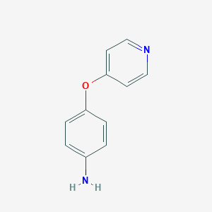 molecular formula C11H10N2O B017474 4-(4-Aminophenoxy)pyridine CAS No. 102877-78-1
