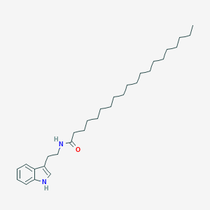 molecular formula C30H50N2O B174743 N-[2-(1H-indol-3-yl)ethyl]icosanamide CAS No. 152766-92-2