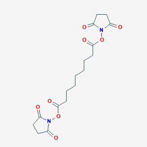 molecular formula C17H22N2O8 B174746 Bis(2,5-dioxopyrrolidin-1-YL) nonanedioate CAS No. 106664-96-4