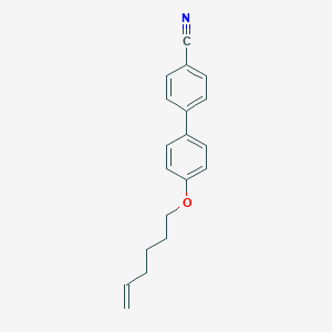 4-(4-Hex-5-enoxyphenyl)benzonitrile
