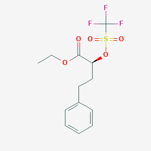 4-Phenyl-2-(S)-trifluoromethanesulfonyloxy-butyric Acid, Ethyl Ester