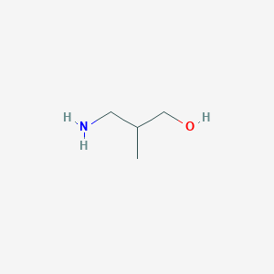 molecular formula C4H11NO B174790 3-Amino-2-methylpropan-1-ol CAS No. 15518-10-2
