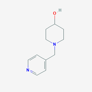 molecular formula C11H16N2O B174831 1-(Pyridin-4-ylmethyl)piperidin-4-ol CAS No. 148729-35-5