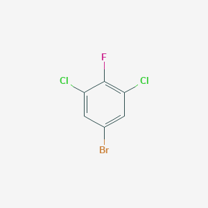 molecular formula C6H2BrCl2F B174838 5-Bromo-1,3-dichloro-2-fluorobenzene CAS No. 17318-08-0