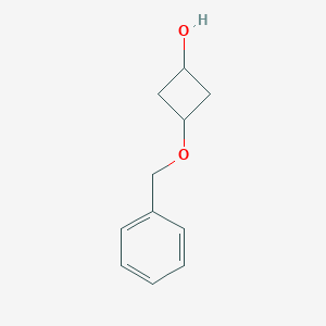 molecular formula C11H14O2 B174870 3-(Benzyloxy)cyclobutanol CAS No. 100058-61-5