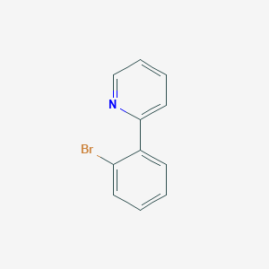 molecular formula C11H8BrN B174913 2-(2-Bromophenyl)pyridine CAS No. 109306-86-7