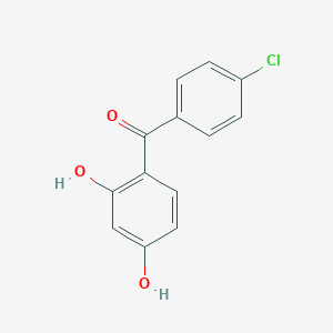 (4-Chlorophenyl)(2,4-dihydroxyphenyl)methanone