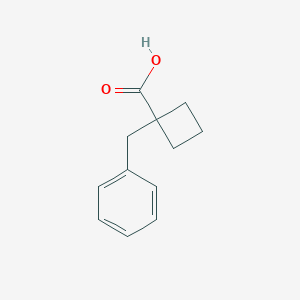 molecular formula C12H14O2 B174956 1-苄基环丁烷甲酸 CAS No. 114672-02-5