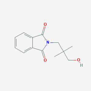 molecular formula C13H15NO3 B174959 2-(3-Hydroxy-2,2-dimethylpropyl)isoindoline-1,3-dione CAS No. 125404-24-2