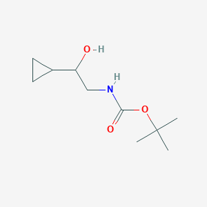 tert-Butyl (2-cyclopropyl-2-hydroxyethyl)carbamate