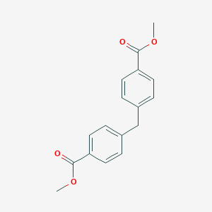 molecular formula C17H16O4 B174973 Diphenylmethane-4,4'-dicarboxylic acid, dimethyl ester CAS No. 1092-70-2