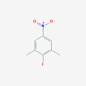 molecular formula C8H8FNO2 B174974 2-Fluoro-1,3-dimethyl-5-nitrobenzene CAS No. 1736-85-2