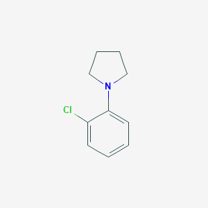molecular formula C10H12ClN B175022 1-(2-chlorophenyl)Pyrrolidine CAS No. 105516-46-9