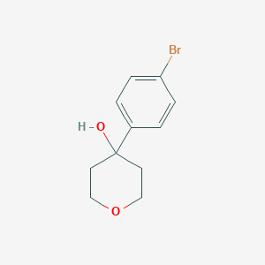 4-(4-Bromophenyl)tetrahydropyran-4-ol