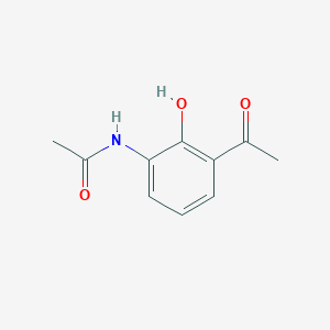 molecular formula C10H11NO3 B175053 N-(3-Acetyl-2-hydroxyphenyl)acetamide CAS No. 103205-33-0