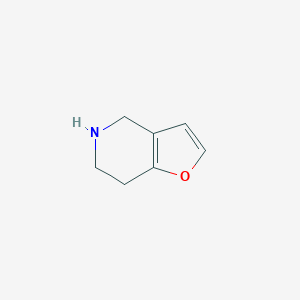 molecular formula C7H9NO B175094 4,5,6,7-Tetrahydrofuro[3,2-C]pyridine CAS No. 150322-87-5