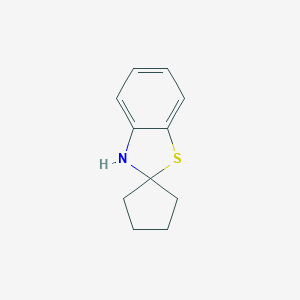 3H-Spiro[1,3-benzothiazole-2,1//'-cyclopentane]