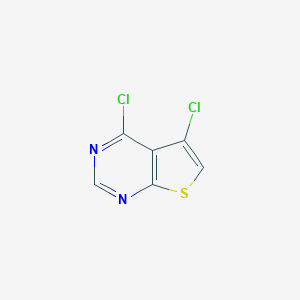 molecular formula C6H2Cl2N2S B175117 4,5-Dichlorothieno[2,3-d]pyrimidine CAS No. 137240-10-9