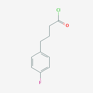 molecular formula C10H10ClFO B175128 4-(4-Fluorophenyl)butyryl chloride CAS No. 133188-66-6