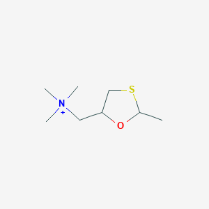 molecular formula C8H18NOS+ B017513 cis-Oxathiolane CAS No. 103314-75-6