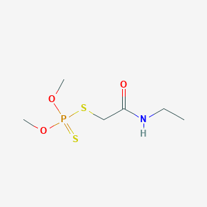 molecular formula C6H14NO3PS2 B175132 Ethoate-methyl CAS No. 116-01-8