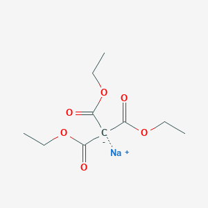 molecular formula C10H15NaO6 B017516 甲烷三羧酸三乙酯钠 CAS No. 68922-87-2