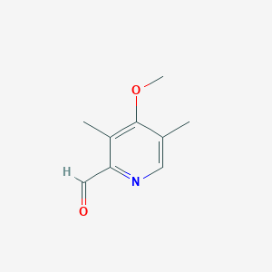 B175168 4-Methoxy-3,5-dimethylpicolinaldehyde CAS No. 110464-72-7