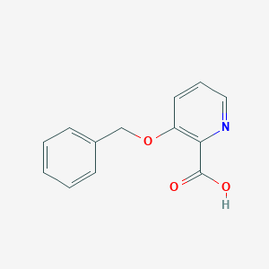 molecular formula C13H11NO3 B175179 3-(Benzyloxy)picolinic acid CAS No. 117523-29-2