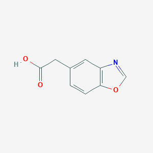 molecular formula C9H7NO3 B175193 2-(Benzo[d]oxazol-5-yl)acetic acid CAS No. 153810-37-8