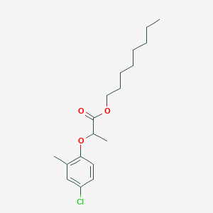 molecular formula C18H27ClO3 B175197 Octyl 2-(4-chloro-2-methylphenoxy)propanoate CAS No. 161922-37-8