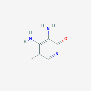 molecular formula C6H9N3O B175201 4,5-diamino-3-methyl-3H-pyridin-6-one CAS No. 197571-69-0